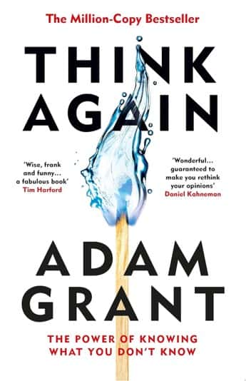 Couverture du livre d'Adam Grant, Think Again